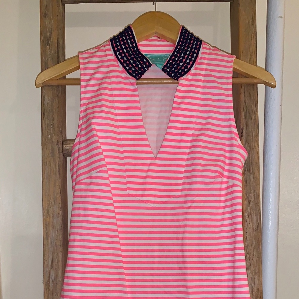 Sail to Sable Sleeveless Tunic Dress